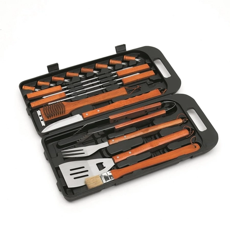 18 Piece Bamboo Tool Set