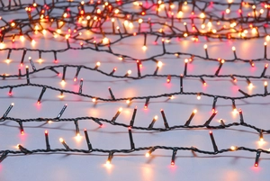 2000 compact lights - red/warm white
