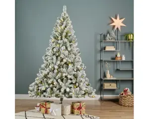 210cm Imperial pine snowy LED indoor - image 1