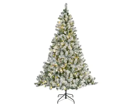 210cm Imperial pine snowy LED indoor - image 2