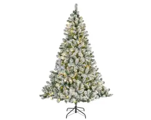 210cm Imperial pine snowy LED indoor - image 2