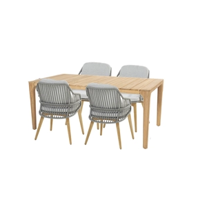 Ancora 4 seat 180cm Liam Dining Set