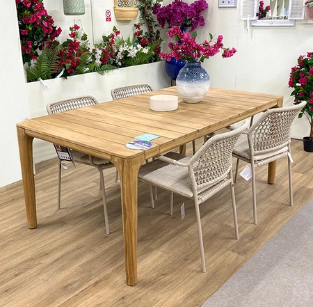 Barista '4' 180cm Liam Dining Set - image 1