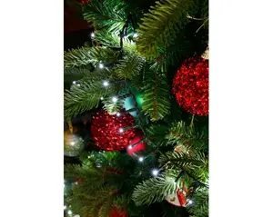 LED compact lights 8 fn twinkle o/dr green/cool white L.2250cm - image 2