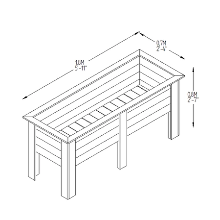 Deep Root Planter 1.8m - image 4