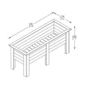 Deep Root Planter 1.8m - image 4