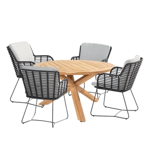 Fabrice 130cm Prado Dining Set