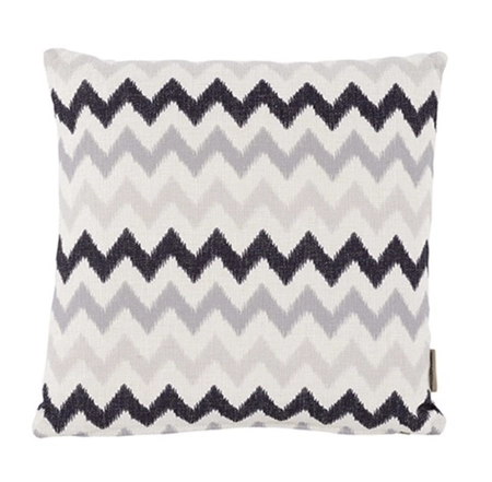 Grey Zig Zag Scatter Cushion