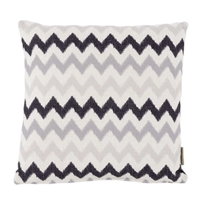 Grey Zig Zag Scatter Cushion