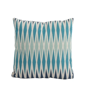 Harlequin Blue Square Scatter Cushion - image 1