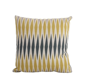 Harlequin Yellow Square Scatter Cushion