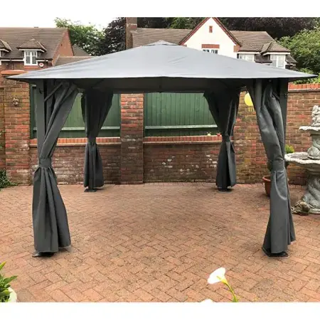 Highfield Grey Gazebo 3mx3m