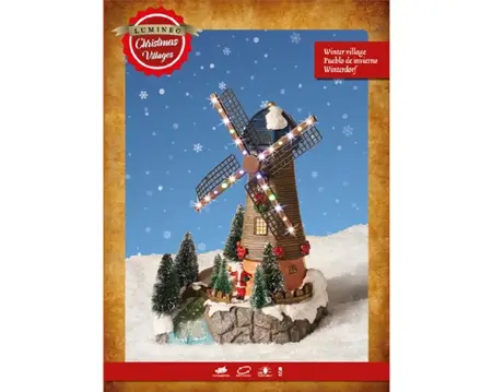LED scenery BO multi/colour changing W.17.5cm x H.30cm - image 2