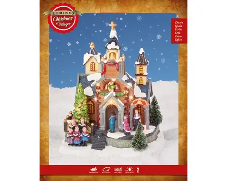 LED scenery BO colours/warm white W.18cm x H.24cm - image 3