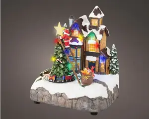 LED scenery steady BO multi H.22cm