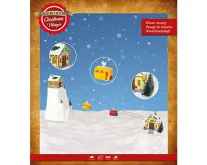 LED scenery warm white/multi W.32.5cm x H.53cm - image 2