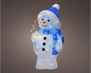 LED snowman acrylic white/cool white/warm white 432cm - image 1