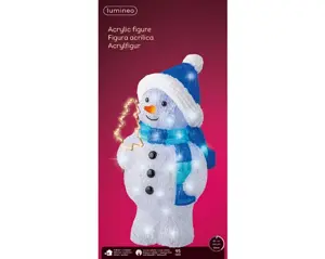 LED snowman acrylic white/cool white/warm white 432cm - image 2