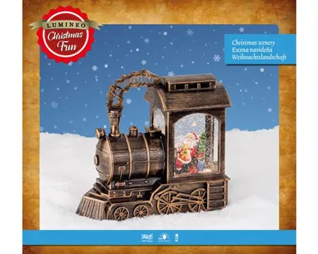 LED water spinner train BO gold/warm white - image 3