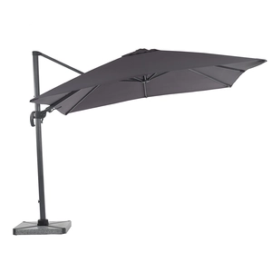 Lichfield 2.7m  Parasol & Base - Grey