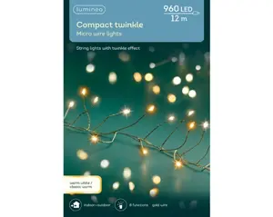 960 Micro LED compact lights  8 fn tw effect o/d gold/ww/classic warm 1200cm - image 3