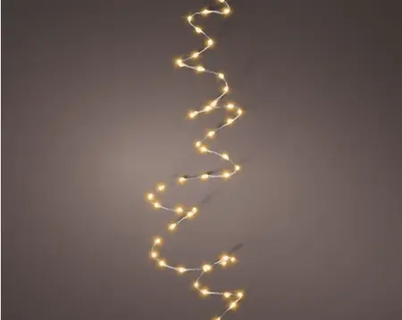 100 Micro LED extra dense lights BO silver/classic warm L.159cm - image 1
