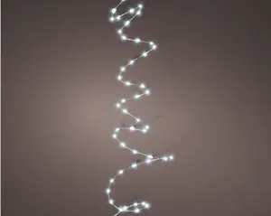100 Micro LED extra dense lights BO silver/cool white L.159cm