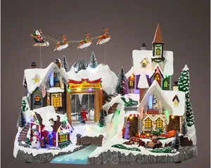 Micro LED scenery flashing colours/multi