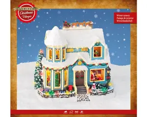 Micro LED scenery  w/w/multi H.32.5cm - image 2