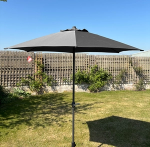 Riviera 2.2m Parasol- Grey - image 1