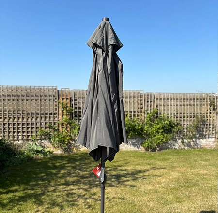 Riviera 2.2m Parasol- Grey - image 2