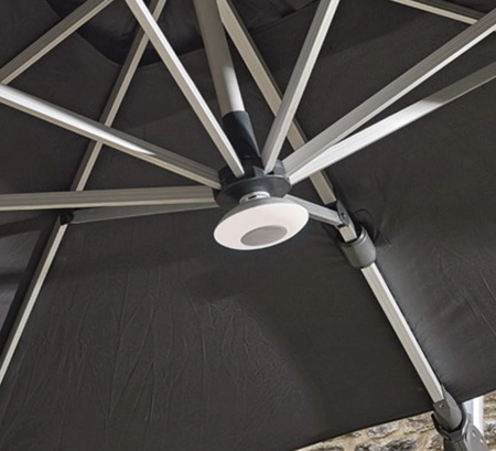 Parasol Lights, 48 LED Rechargeable Parasol Lights, With 3 Lighting Modes 72 Hours Adjustable Cordless Led Parasol Lights For Garden Umbrella Patio Ou