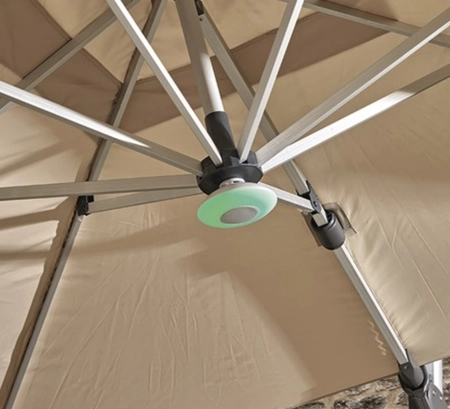 Sidepost Parasol LED Light & Speaker - image 3