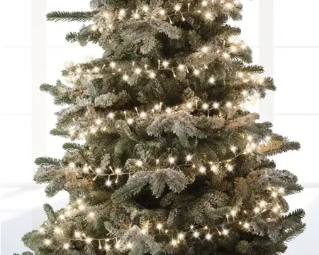 LED compact lights 8 fn twinkle o/dr green/w/white L.1100cm - image 5