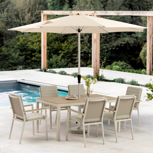 Zurich 6 Mocha seat Dining Set - image 1